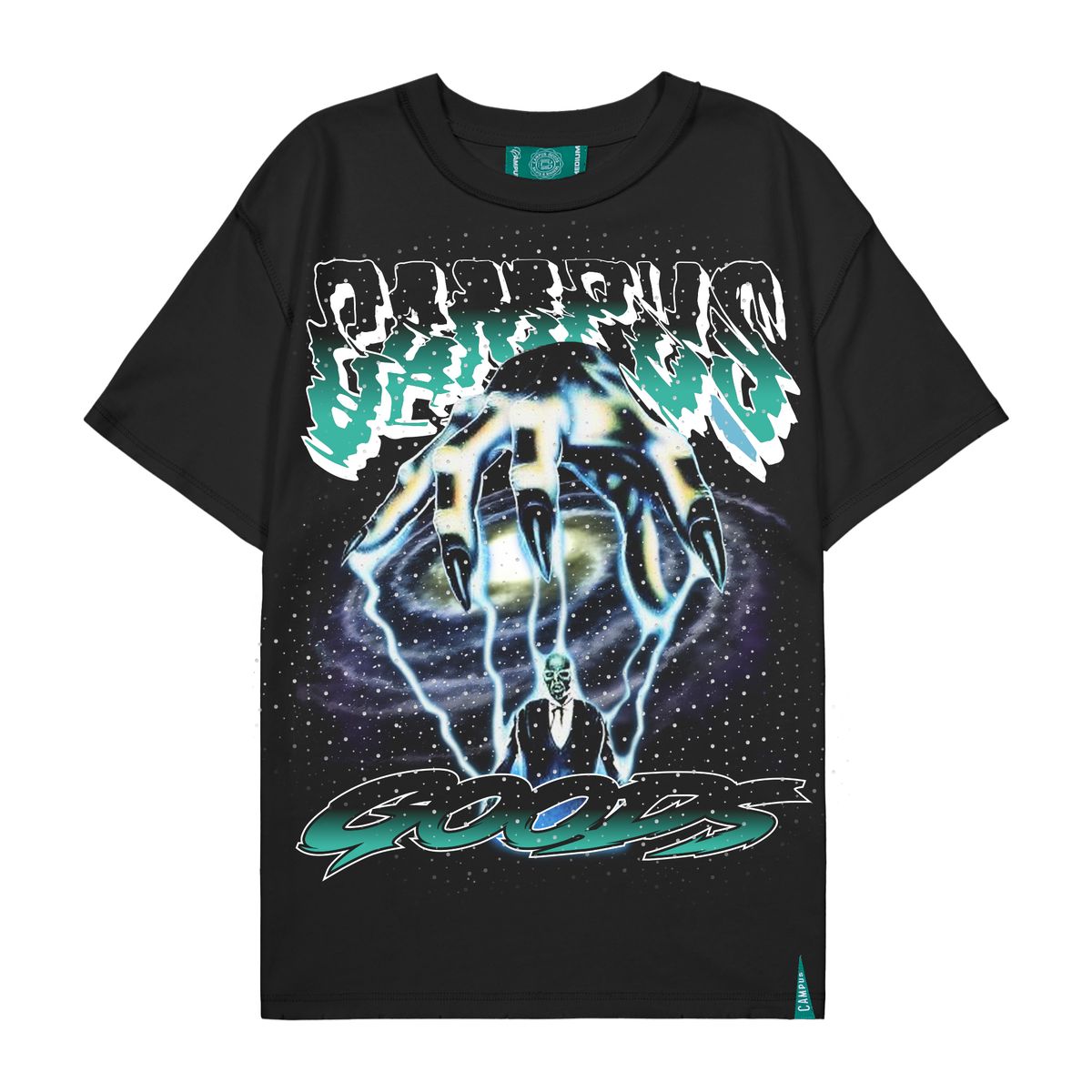 Campus „Static“ Black T-Shirt