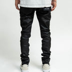 Pali “Wax Black” Coated Jeans (NZ01)