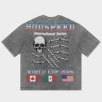 Godspeed “Planet Futbol” Grey Tee