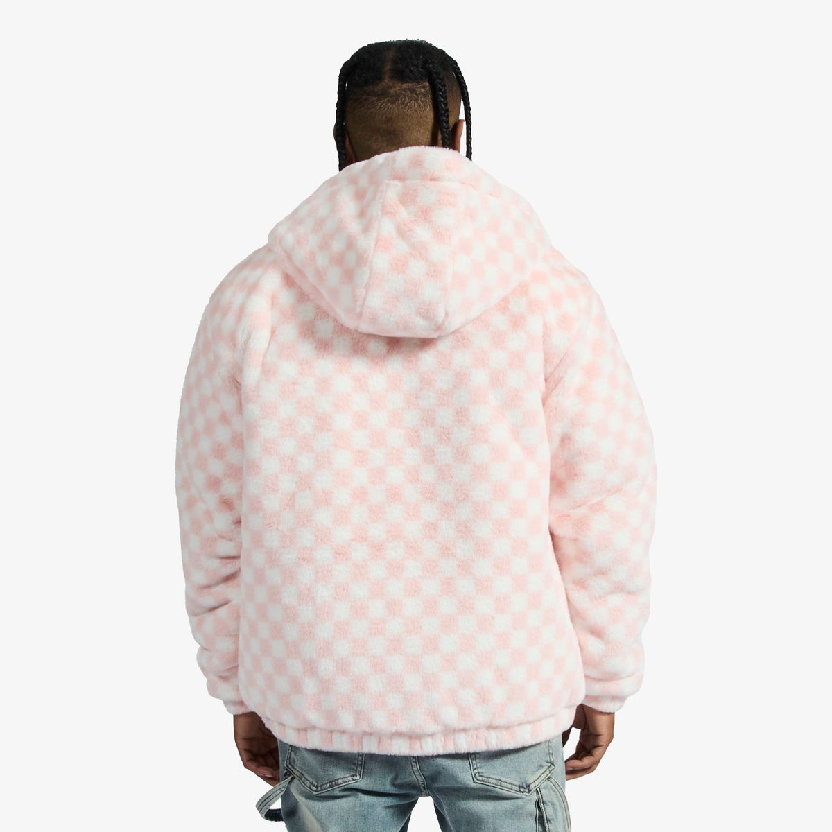 Sugarhill “Magnus” Fur Zip Up Hoodie