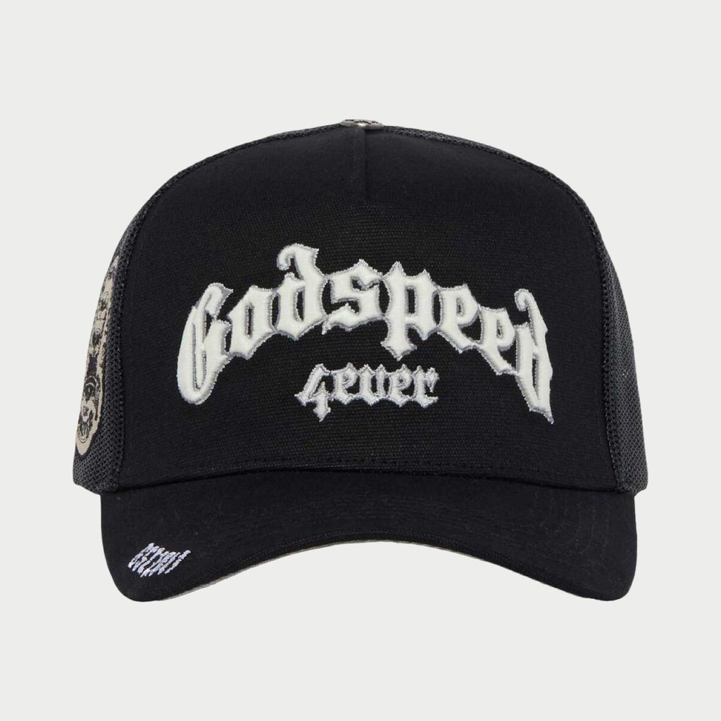 Godspeed „Forever“ schwarze Trucker-Cap