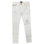 RH45 London “Summit” Leather Detail Jeans