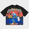 Godspeed “Kick Push” Black Tee