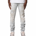 Purple Brand „Jacquard Monogram“ helle Jeans
