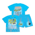 Zivilisiertes „Hell Raiser“ Aqua-Shorts-Set