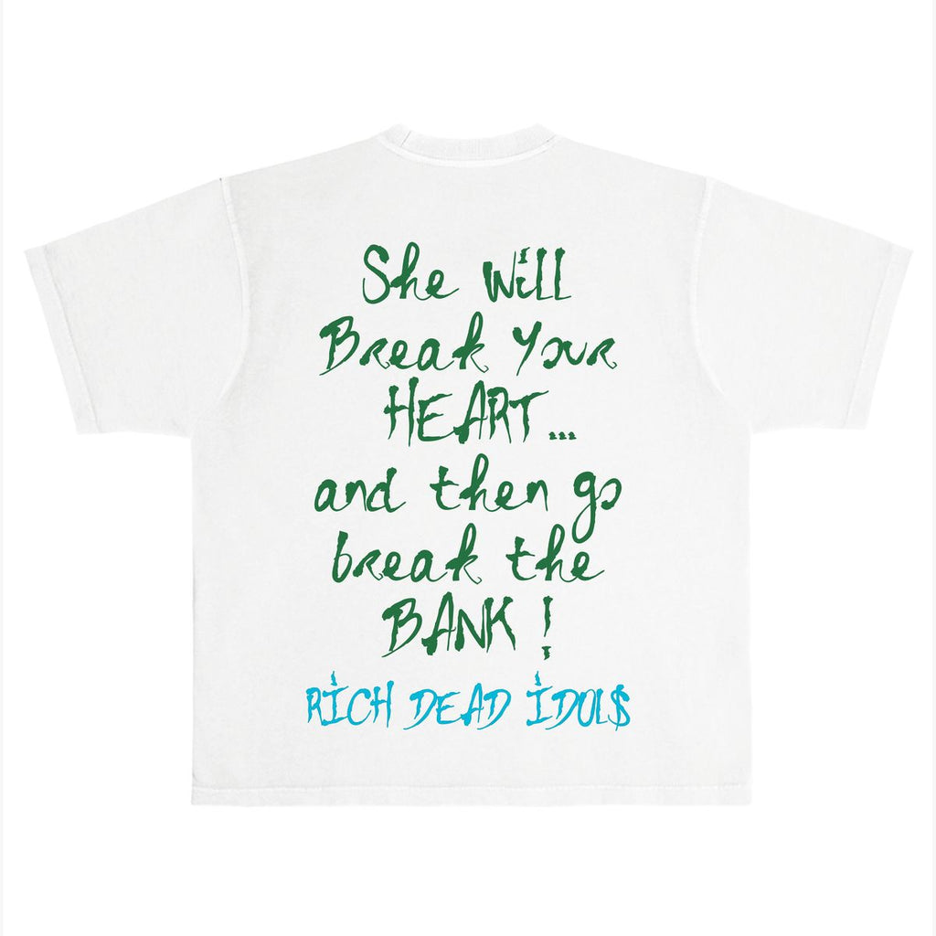 Rich Idols “Some Rich” White Tee