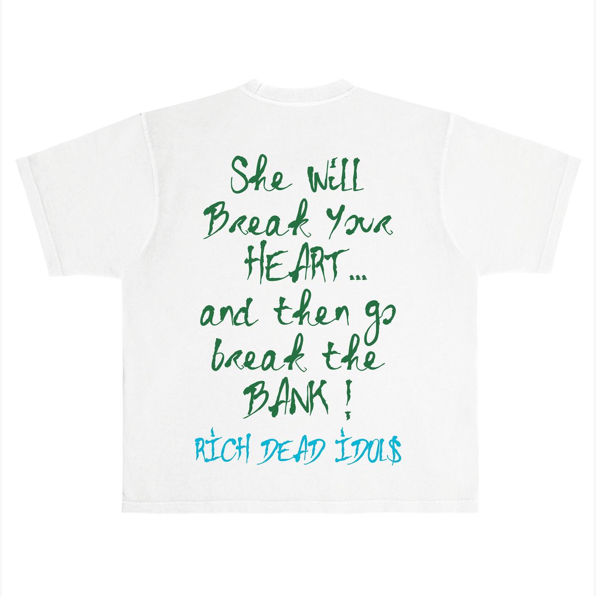 Rich Idols “Some Rich” White Tee