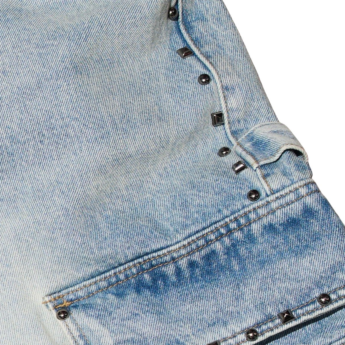Duaa “Noble” Blue Cargo Shorts
