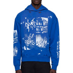 Purple Brand Blue French Terry Hoodie