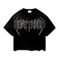 Shattered Hearts Logo Black Tee