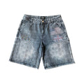Prestige “Embossed” Denim Shorts