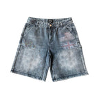 Prestige “Embossed” Denim Shorts
