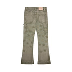 Kids Valabasas VPlay Olive Stacked Jeans