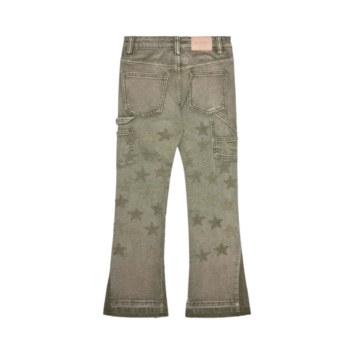 Kinder Valabasas VPlay Olive Stacked Jeans