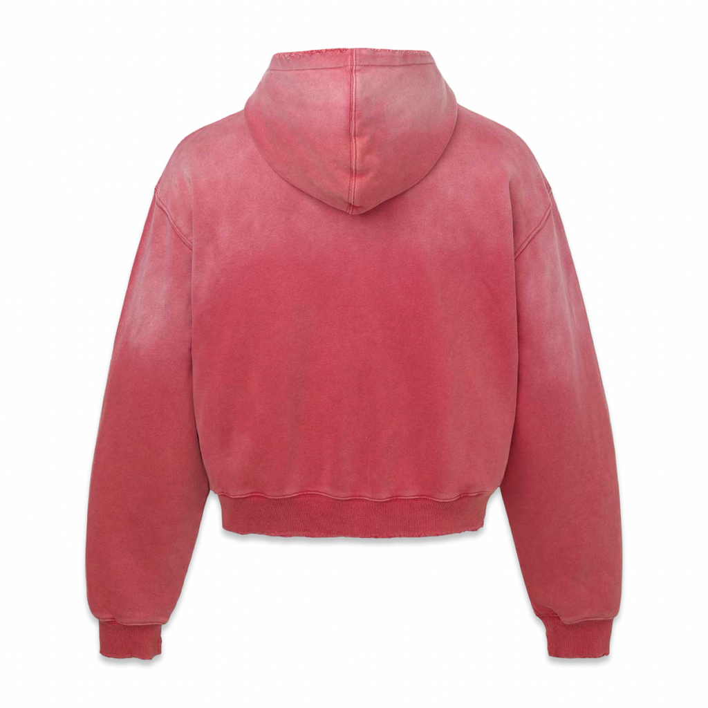Vale Forever “Rockefeller” Zip Up Red Hoodie