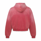 Vale Forever “Rockefeller” Zip Up Red Hoodie