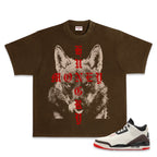 Rich Idols “Money Hungry” Brown Tee
