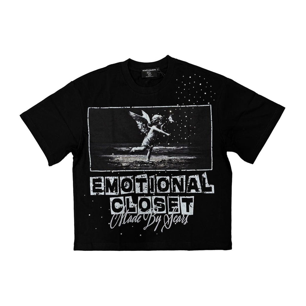 Mixed Emotion “Scar” Black Tee