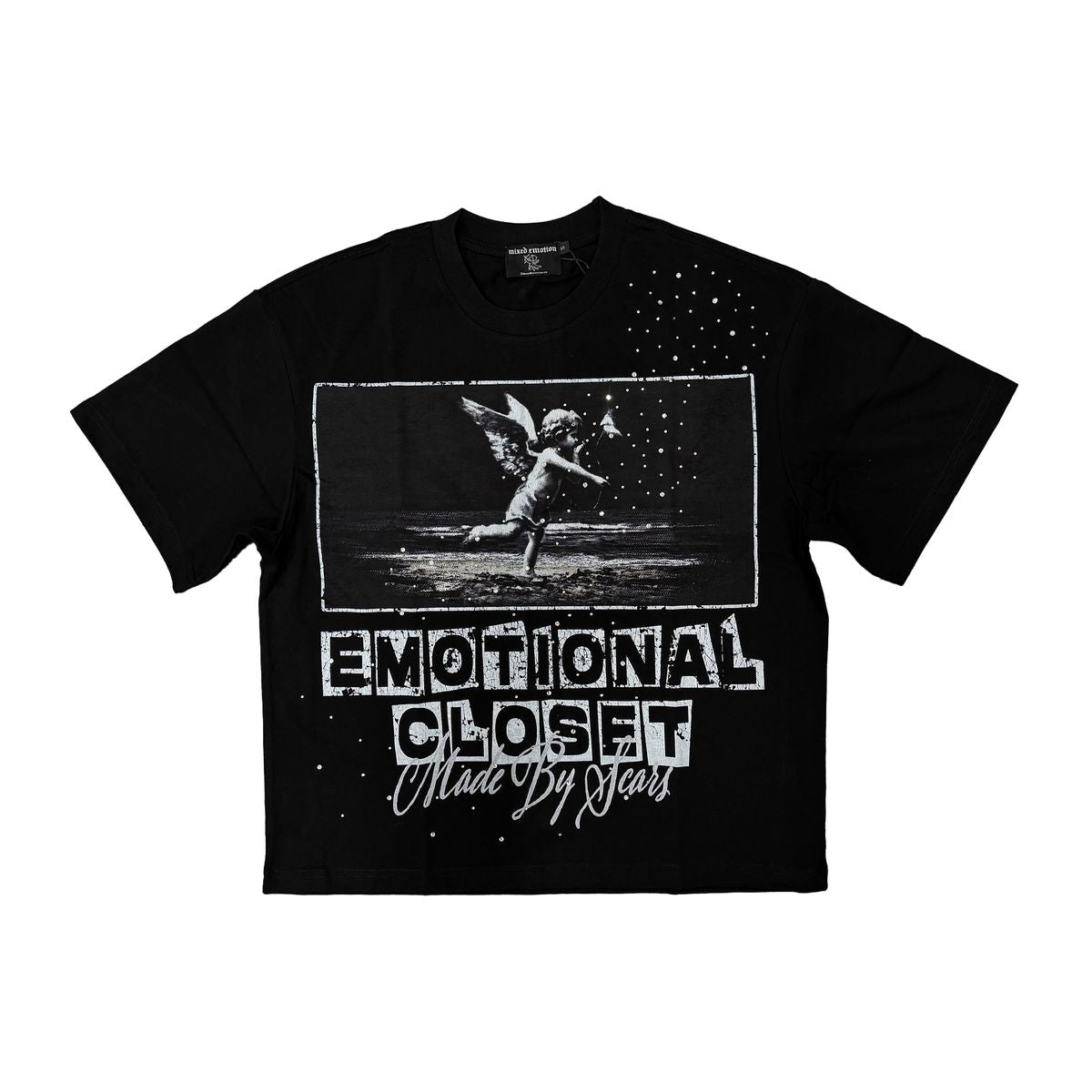 Mixed Emotion “Scar” Black Tee