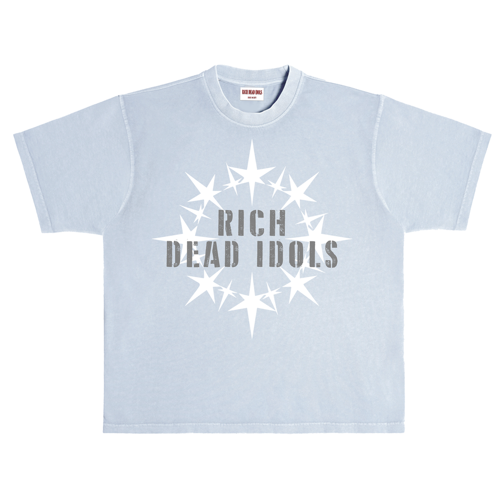 Rich Idols “Turn Pain” Light Blue Tee