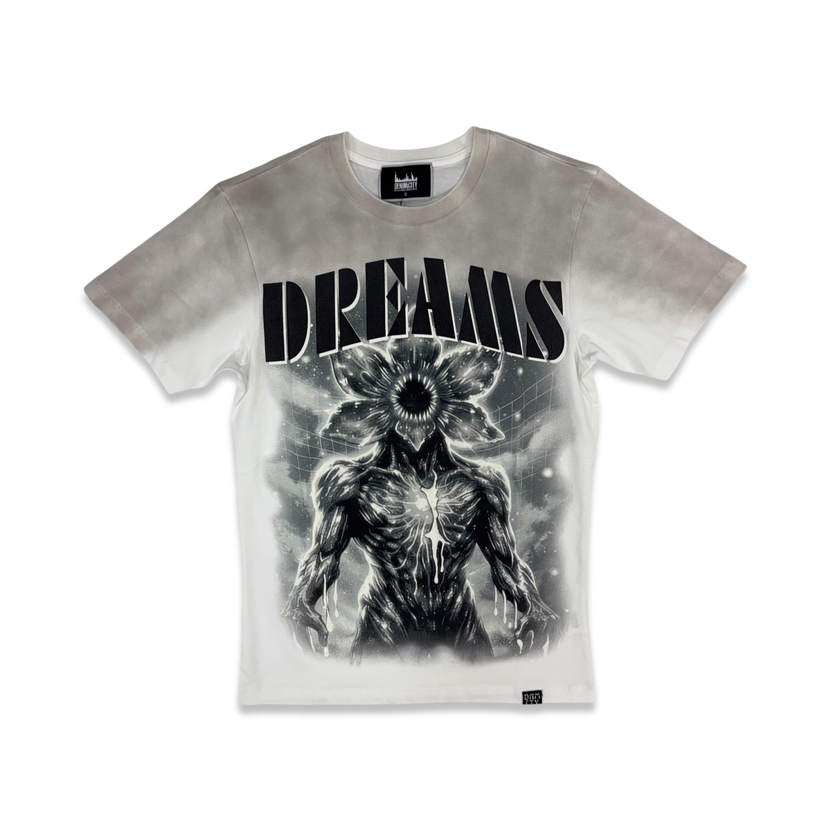 DenimiCity “Dreams Cty” White Tee