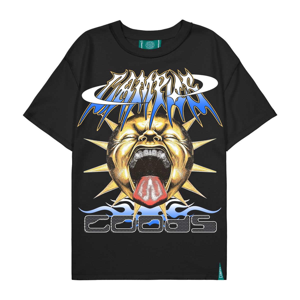 Campus “Joyous” Black Tee