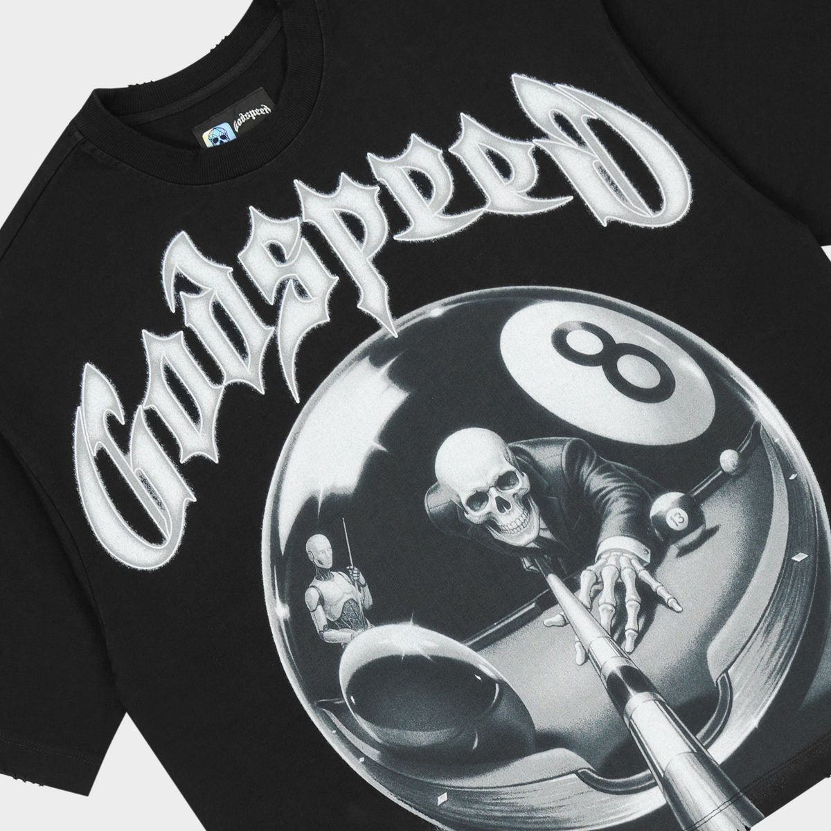 Godspeed “8 Ball CP” Black Tee