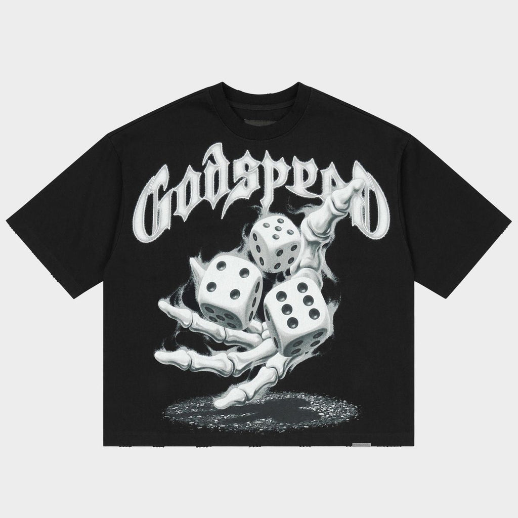 Godspeed “No Risk No Reward” Black Tee