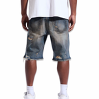 Crysp Cena Indigo Shorts (022)