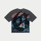 Godspeed „Sea Sick“ Grey Wash T-Shirt