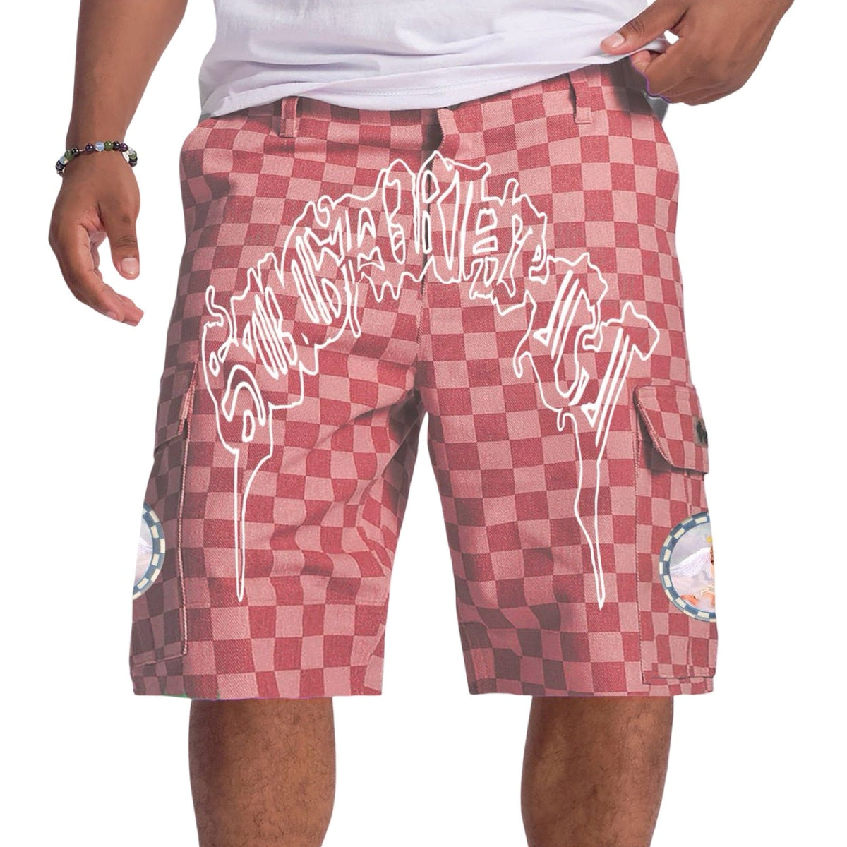Sugarhill “Rook” Red Checker Shorts