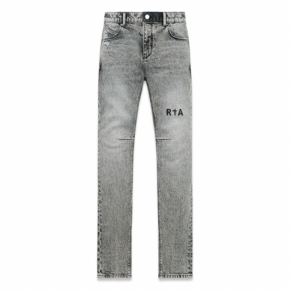 RtA “Clayton” Stone Haze Skinny Jeans