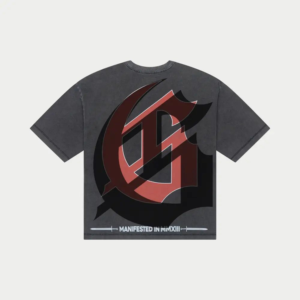 Godspeed „Sea Sick“ Grey Wash T-Shirt