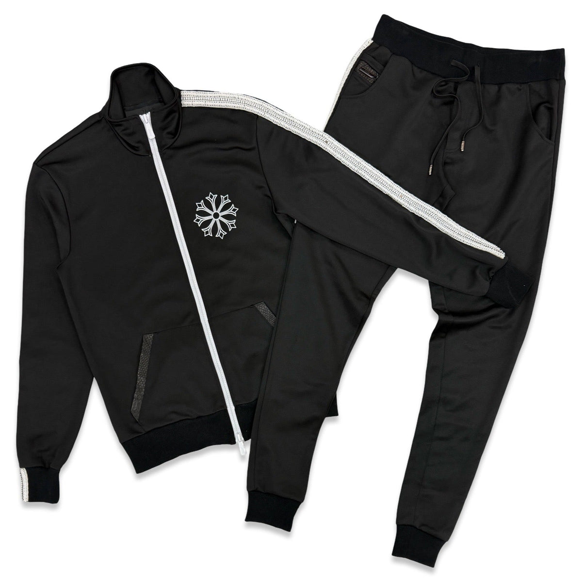 RH45 London “Rhodium” Black Track Set