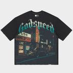 Godspeed „Pit Stop Tokyo“ Wasch-T-Shirt