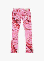 Valabasas “Commander” Orchid Stacked Flare Jeans