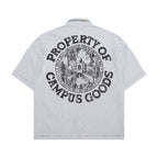 Campus “Seraph” Black Stripe Button-Up
