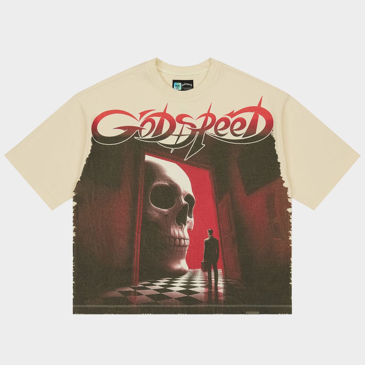 Godspeed “Fate’s Doorstep” Bone Tee