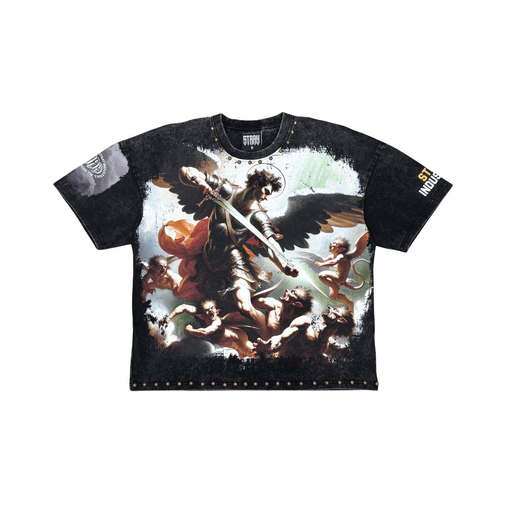 Stray “Arcangel” Black Tee