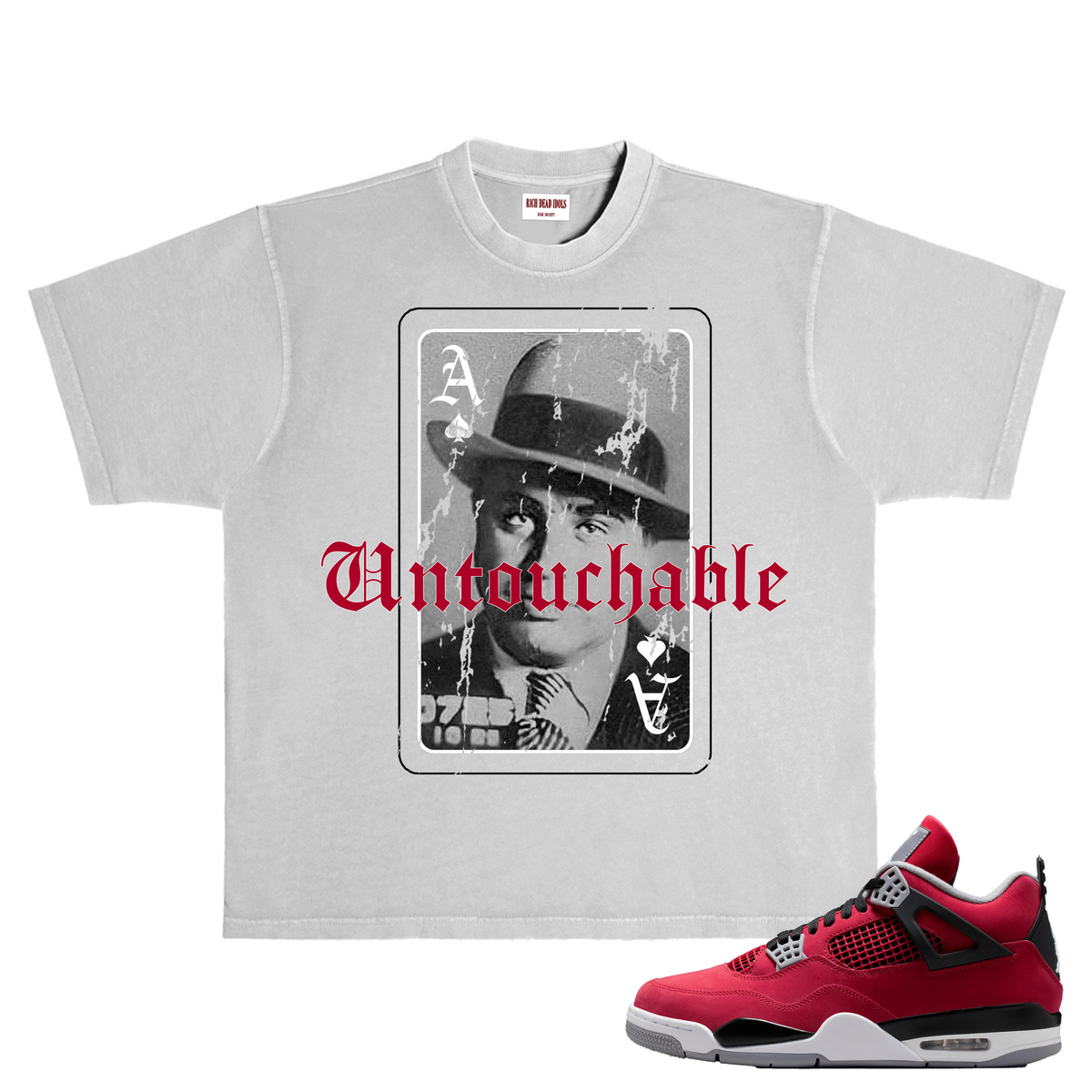 Rich Idols “Untouchable” Grey Tee