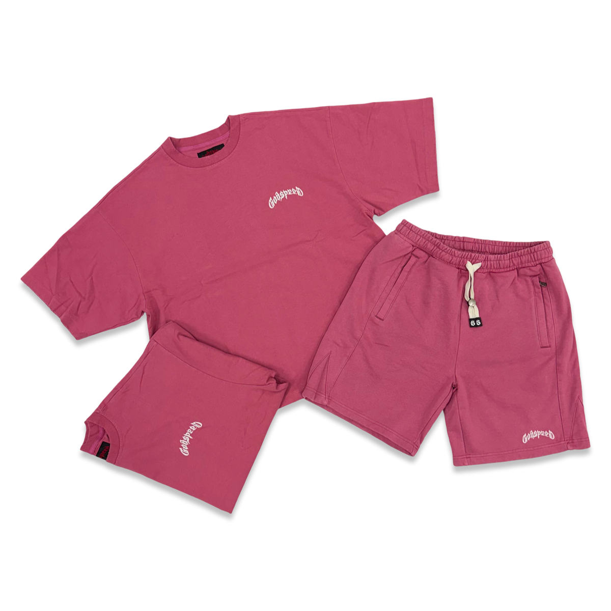 Godspeed “Vital” Pink Mist Terry Short Set