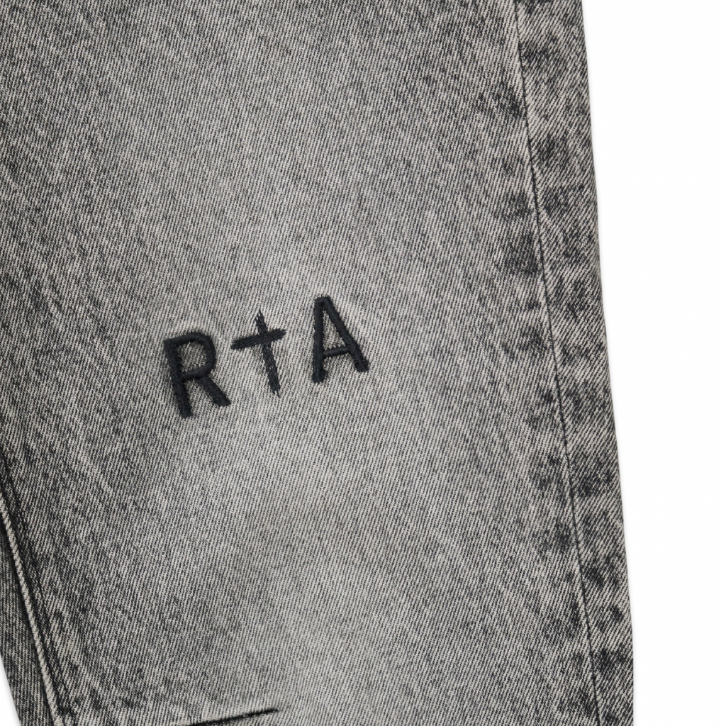 RtA “Clayton” Stone Haze Skinny Jeans