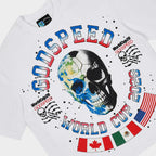 Godspeed “Planet Futbol” White Tee