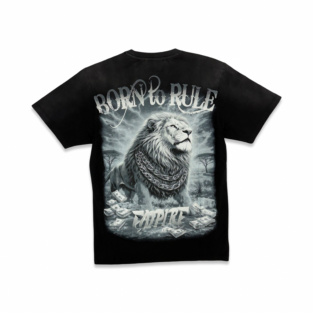 DenimiCity “Royalty” Black Tee
