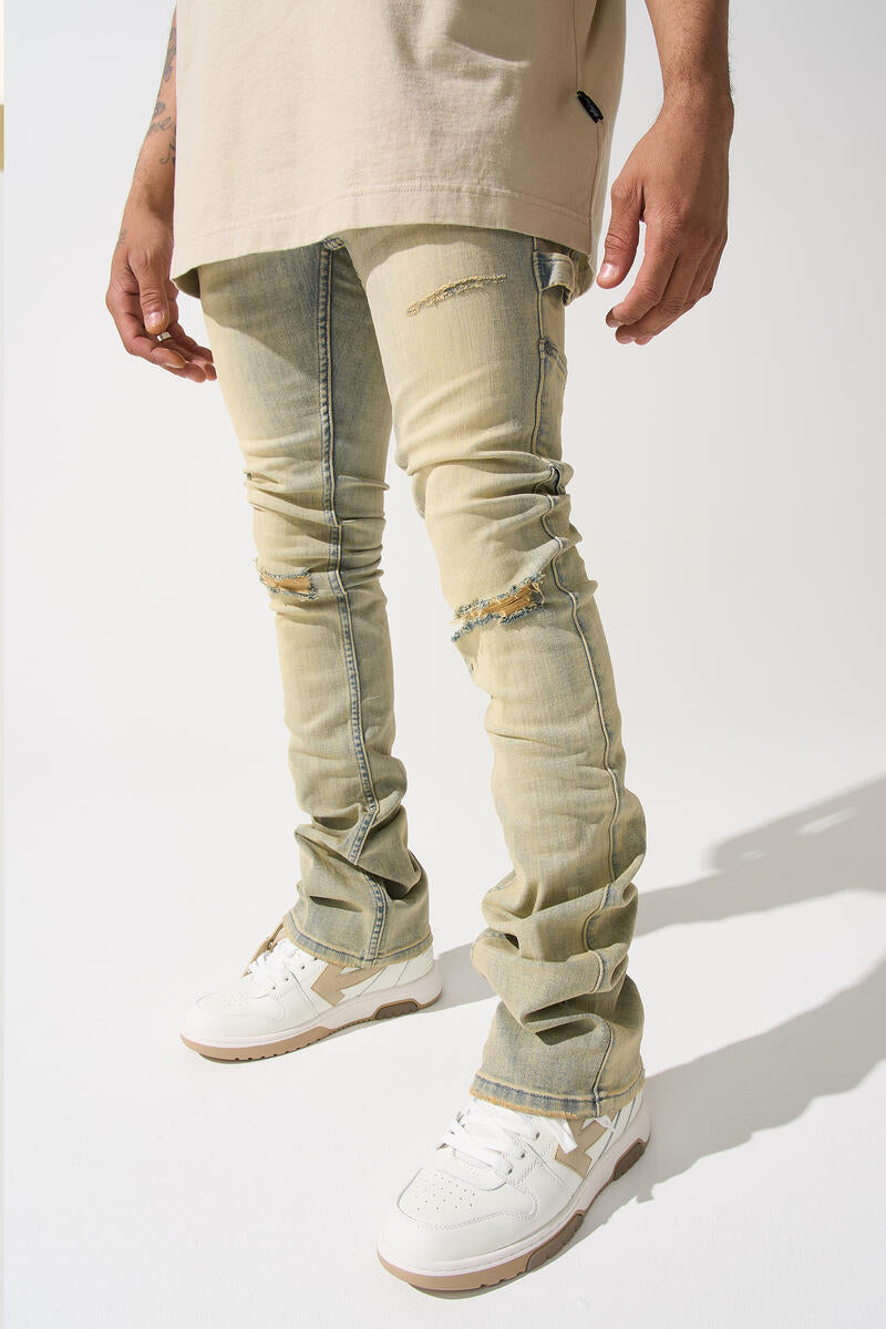 Serenede “Cedar” Earth Stacked Jeans