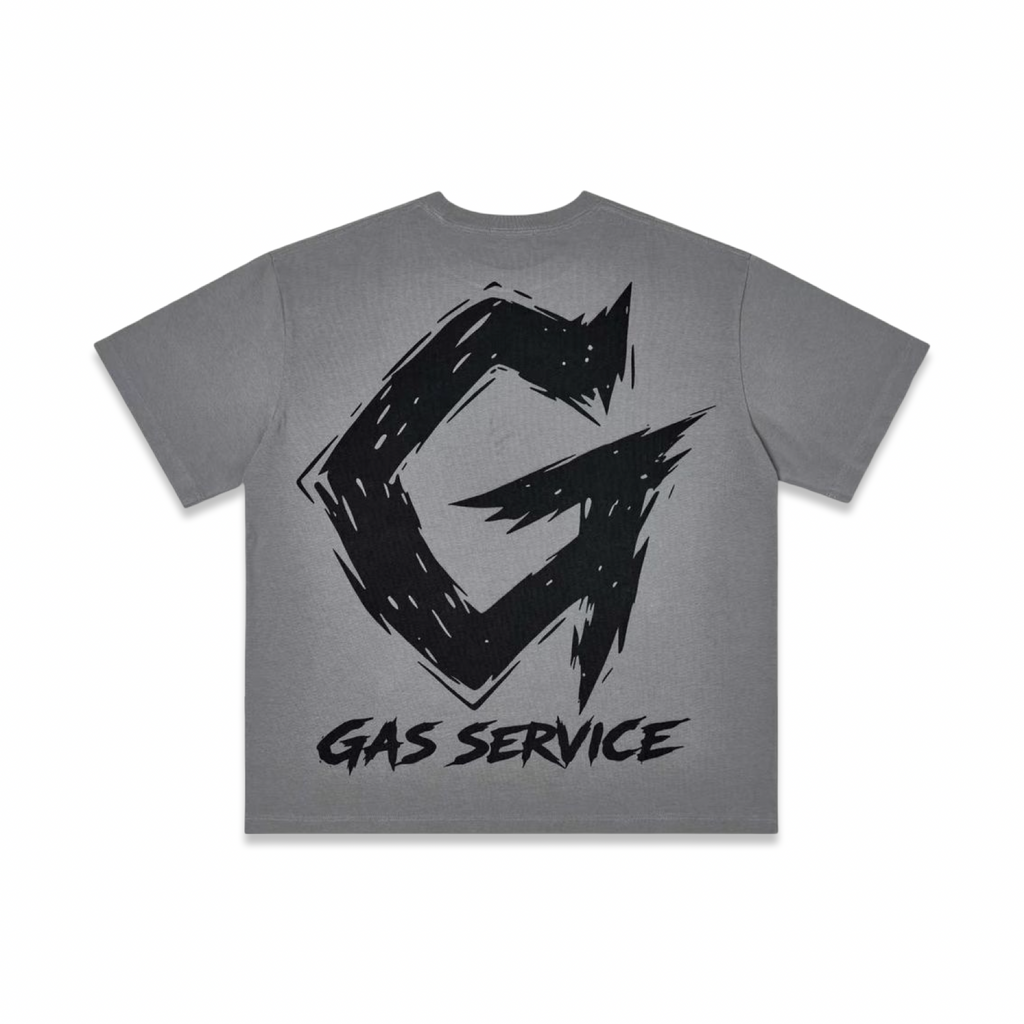 Gas Service “Aftermath” Grey Tee