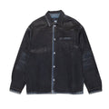 Purple Brand Coated Shirt Jacket