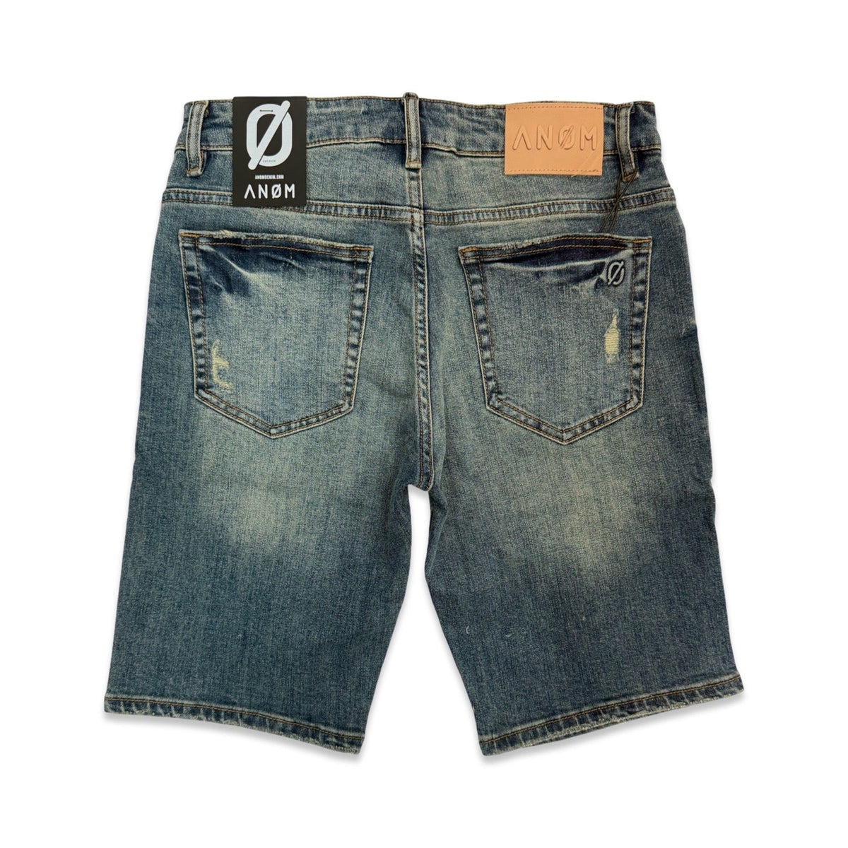 Anom „Nightfall“ Blue Wash Shorts