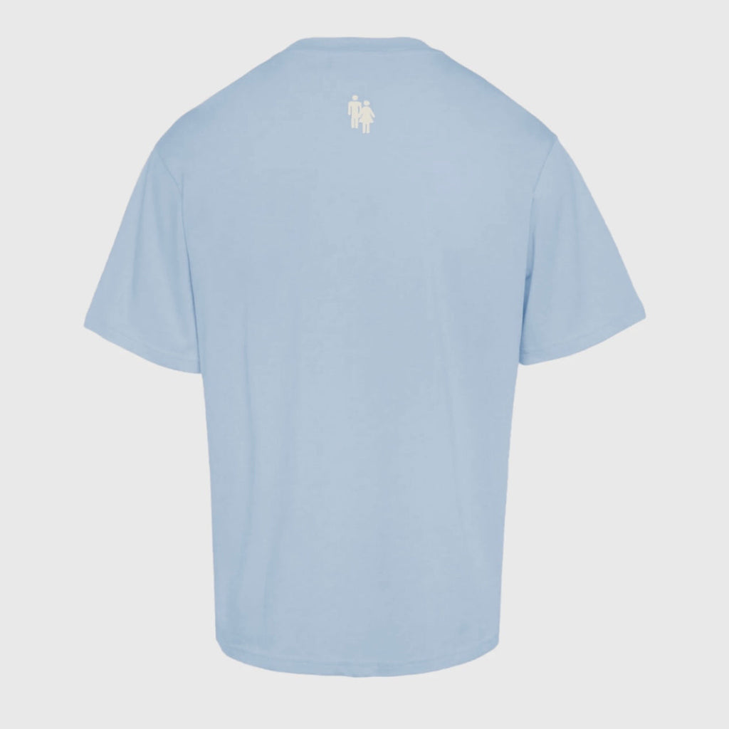 Homme Femme 10 Year Crest T-Shirt in Himmelblau