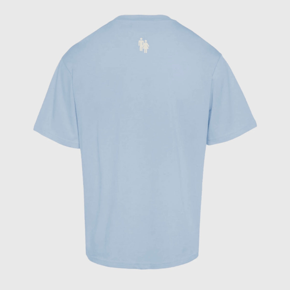 Homme Femme 10 Year Crest T-Shirt in Himmelblau